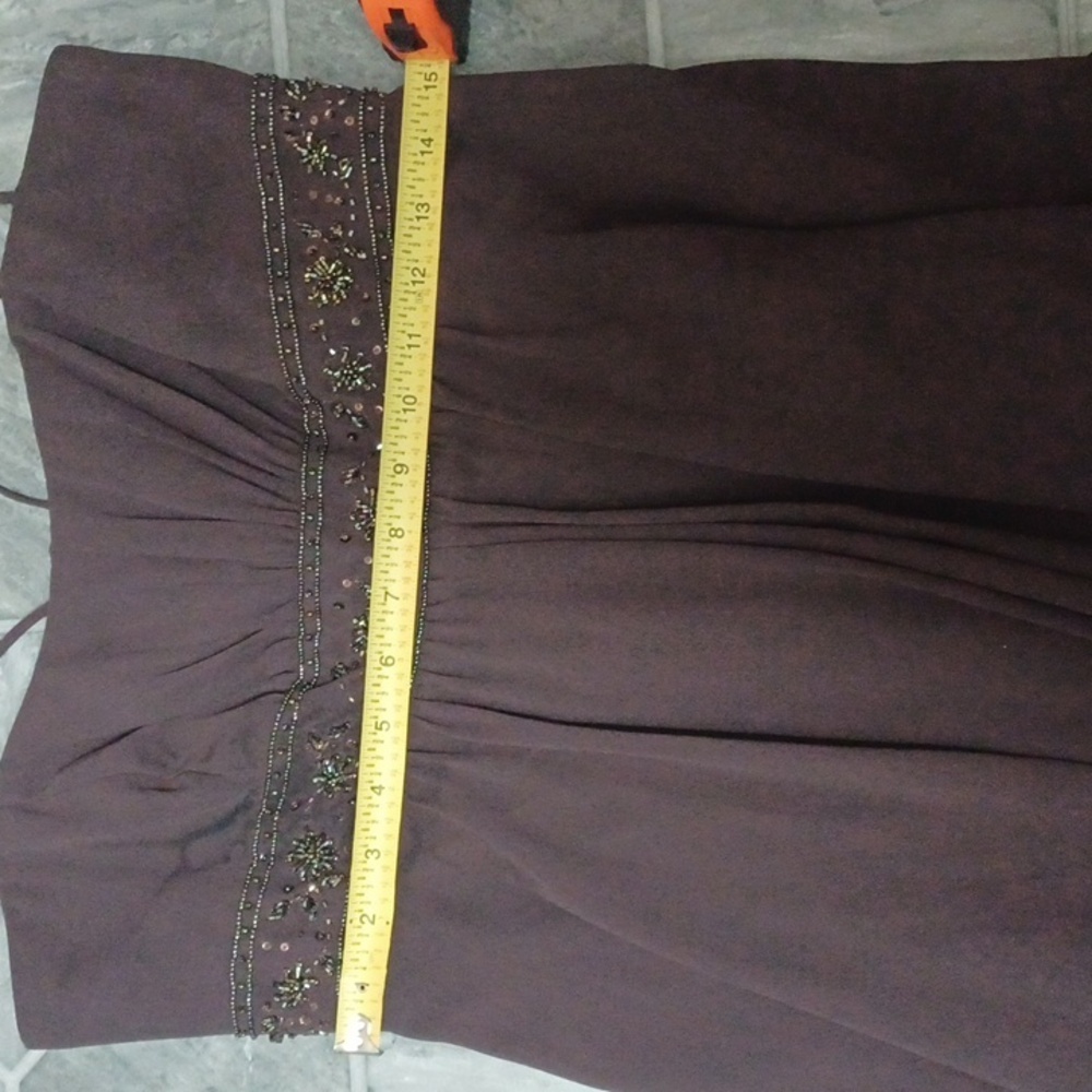 David"Bridal Elegant Black Evening Gown - Picture 8 of 8
